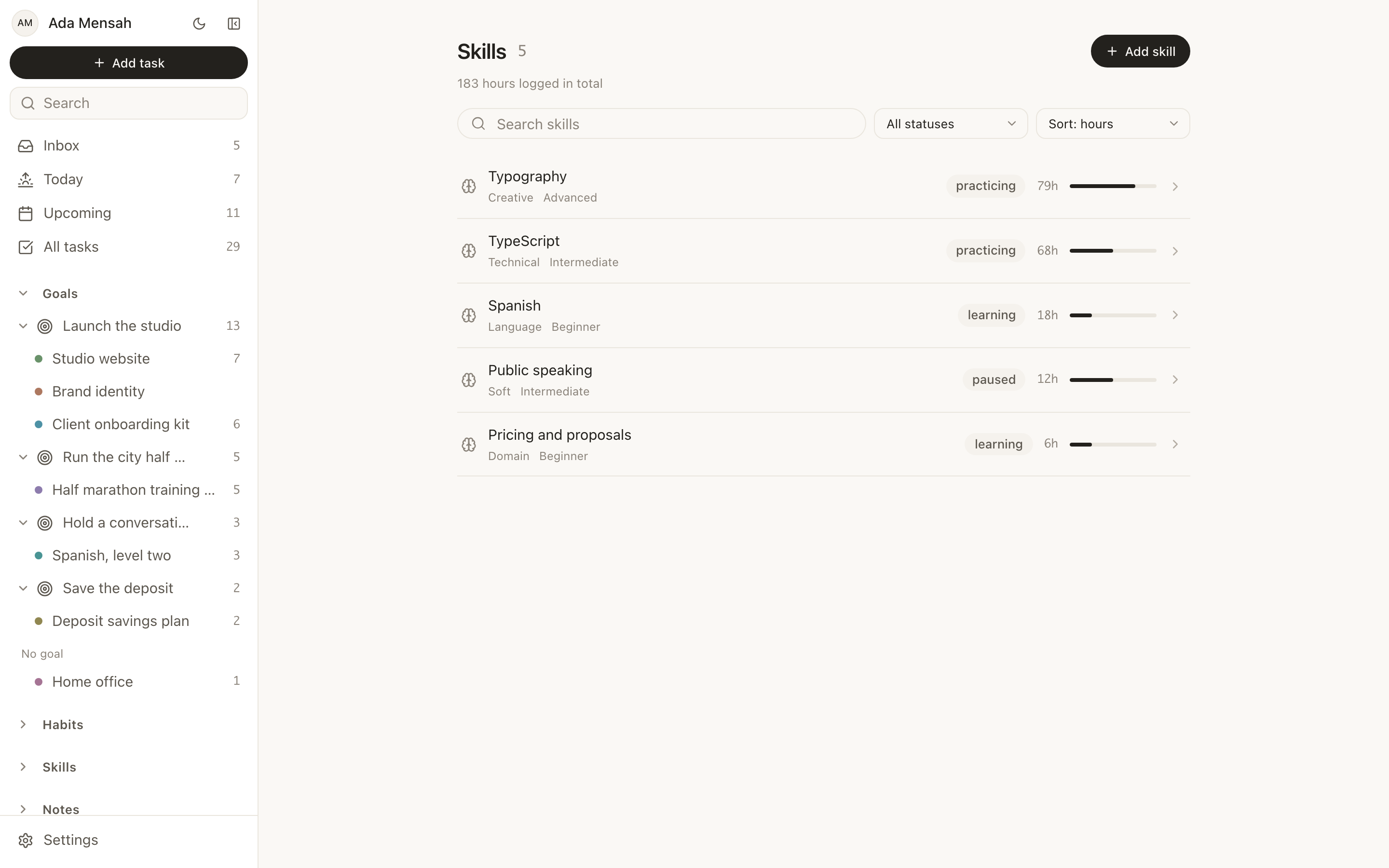 EvyOS — Skills